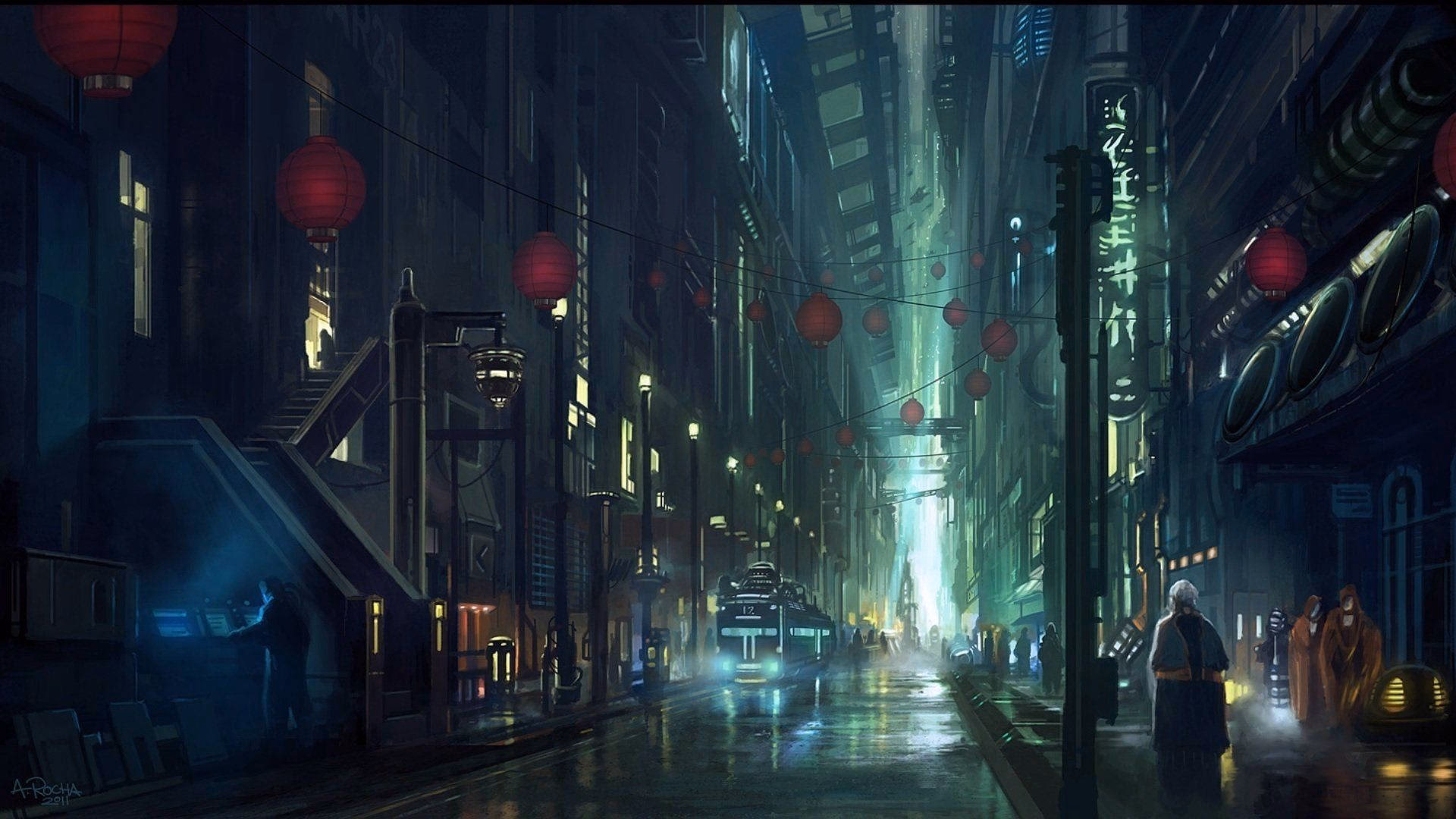 How many high resolution Blade Runner wallpapers are there?