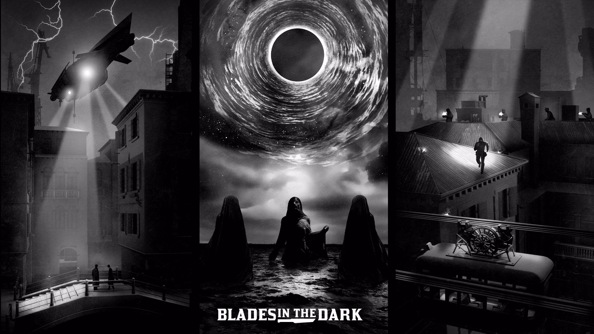 What does a dark blade look like?