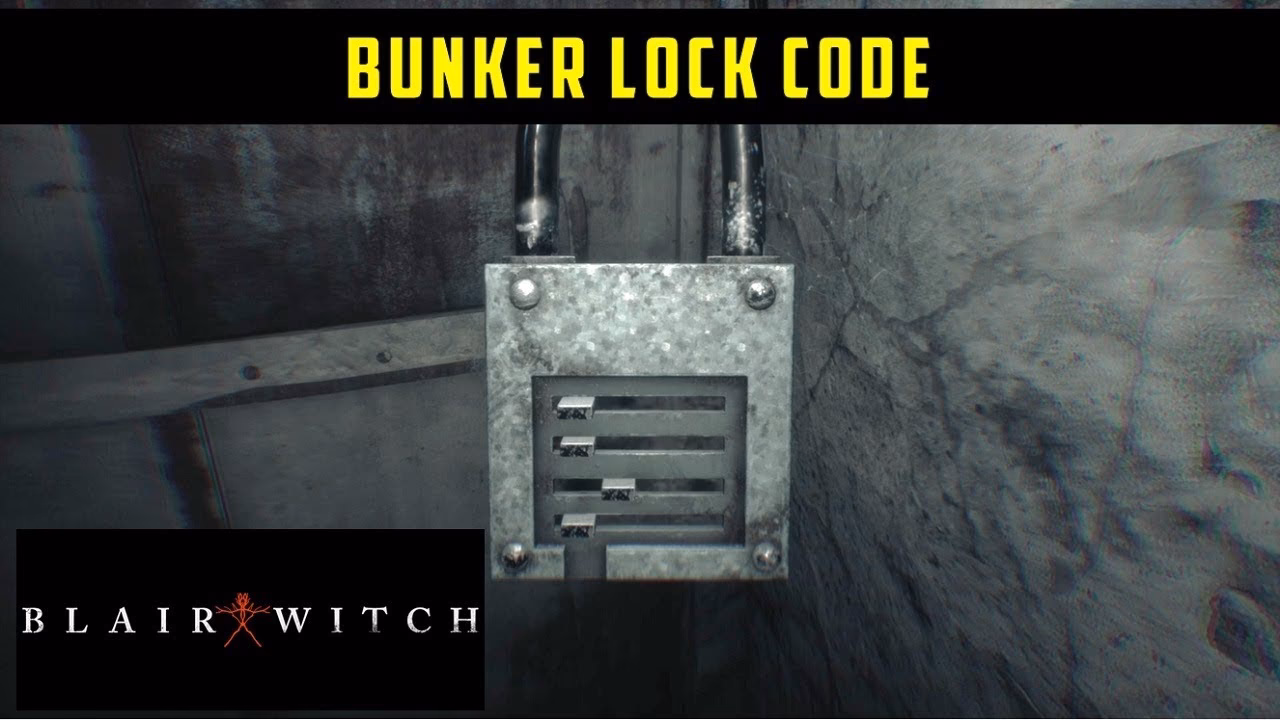 How do you find a lock in Blair Witch?