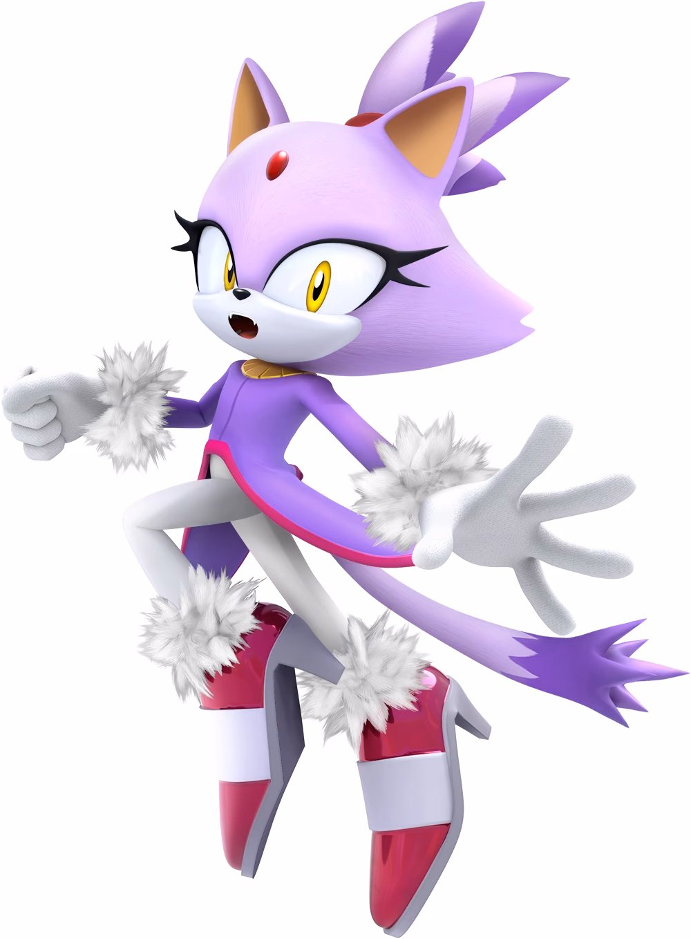 ¿Quién es Blaze the Cat?