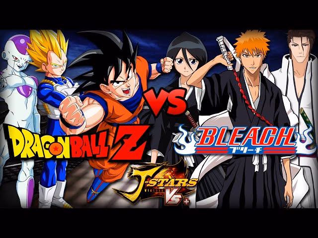 How many characters in DBZ & bleach?
