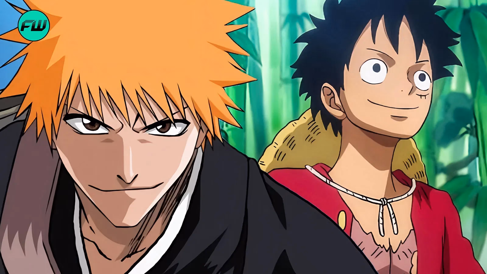 How many heroes are there in Bleach & One Piece?