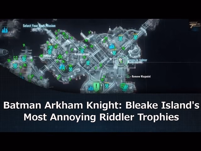 How many trophies does Bleake Island have?