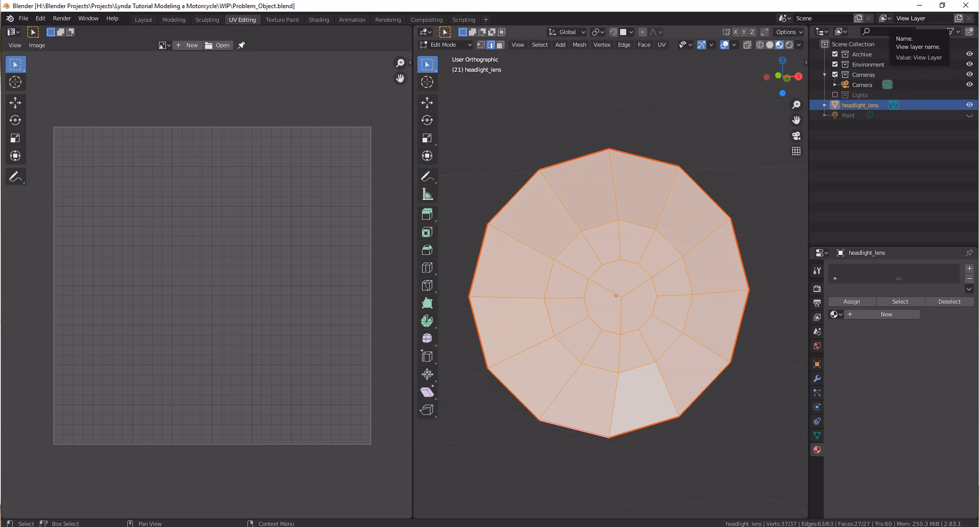 How do I unwrap a model in Blender?
