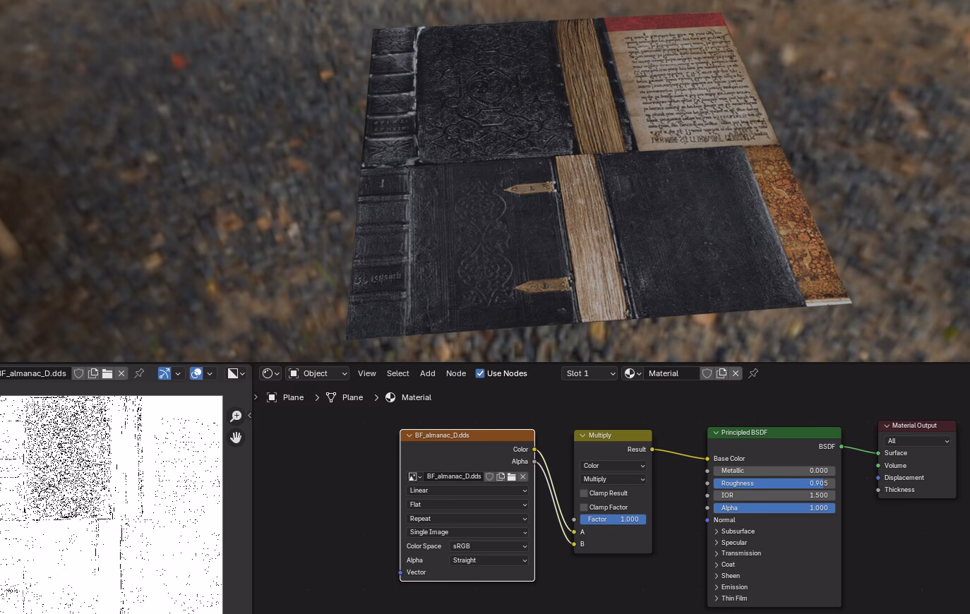 Does Blender open DDS files?