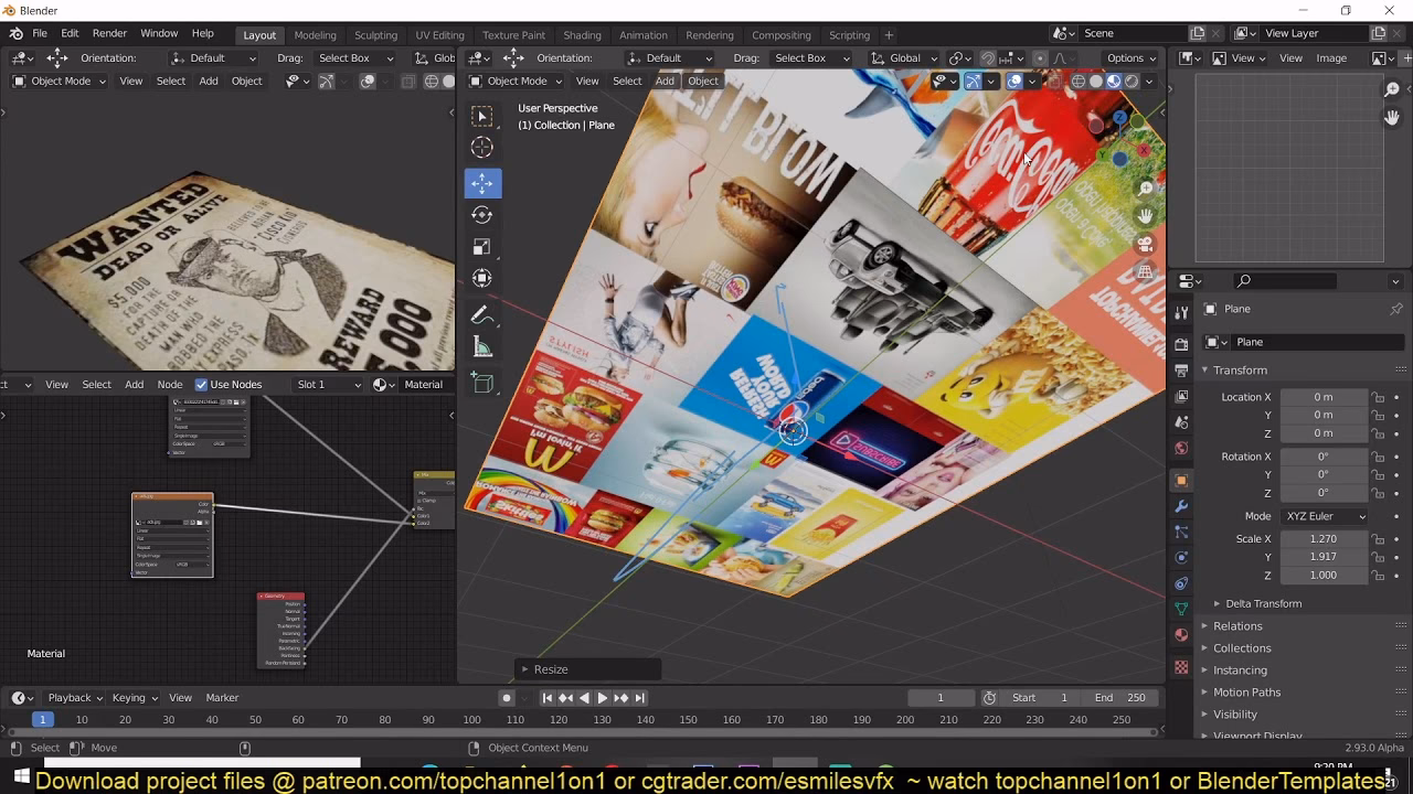How to use double sided textures in Blender?