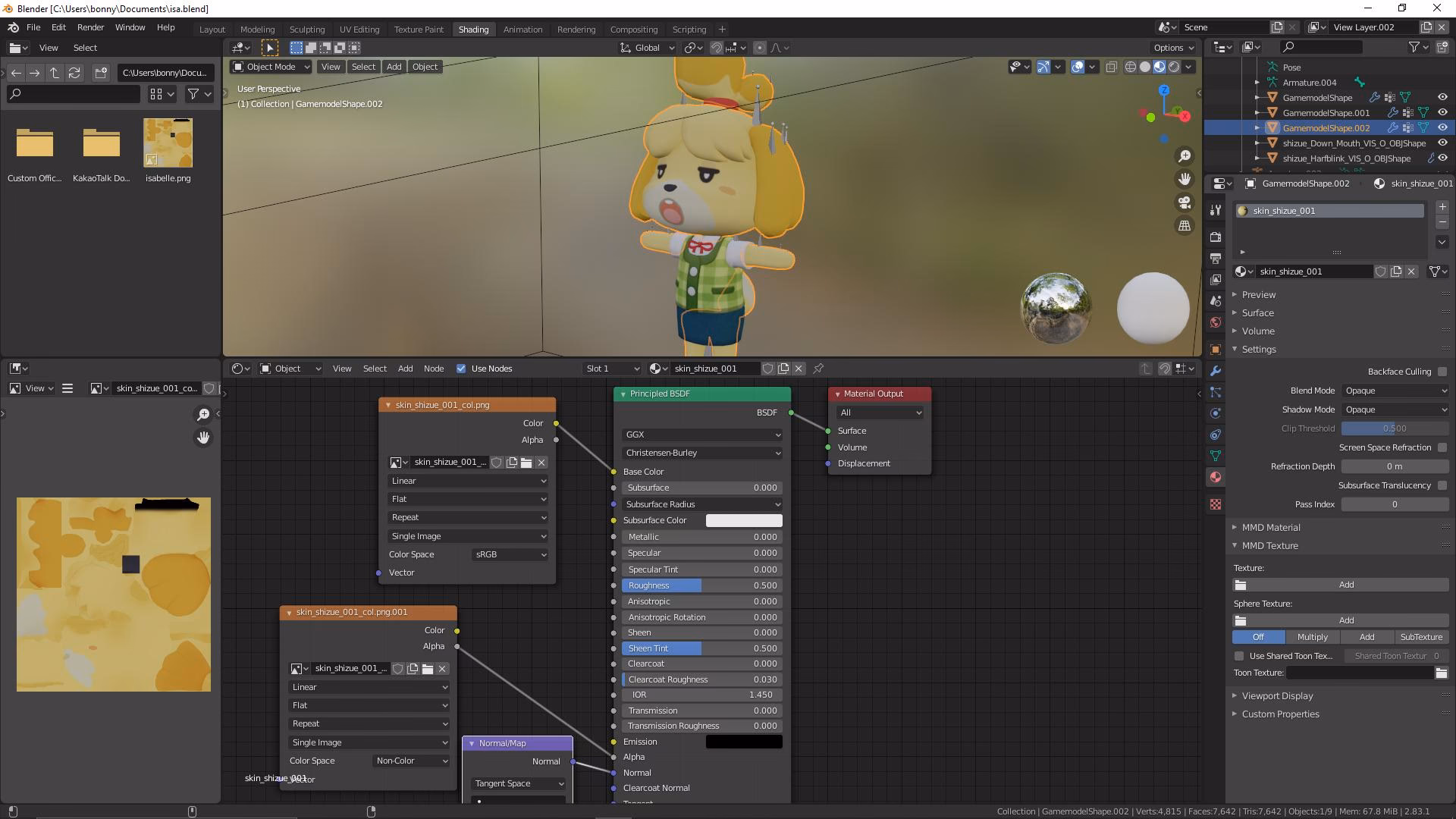 How to export GLB files from Blender to Wonderland editor?