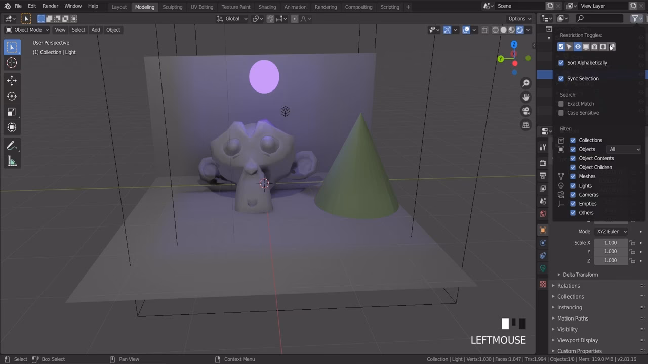 Is it possible to render as an object in Blender?
