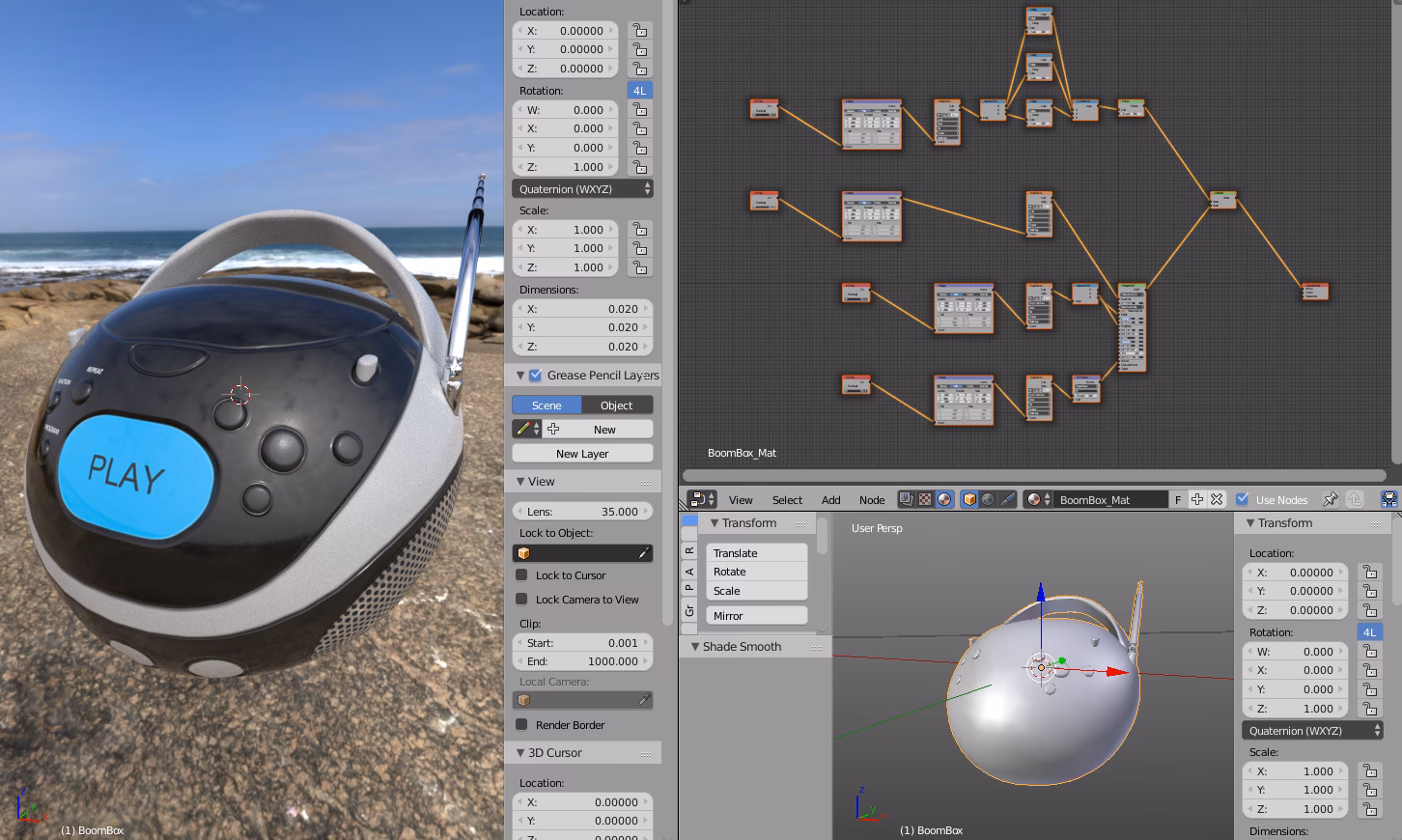 How to import glTF in Blender?