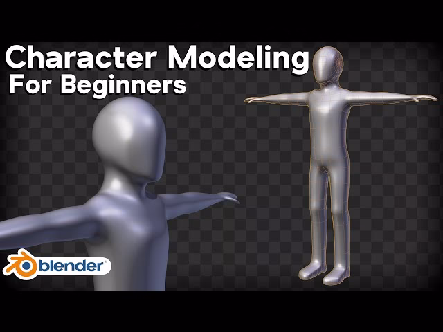 How to create a 3D person in Blender?