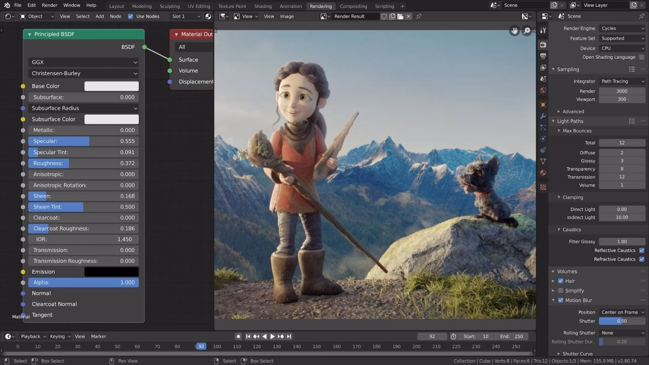 ¿Cuáles son los requisitos de Blender para Windows 10?