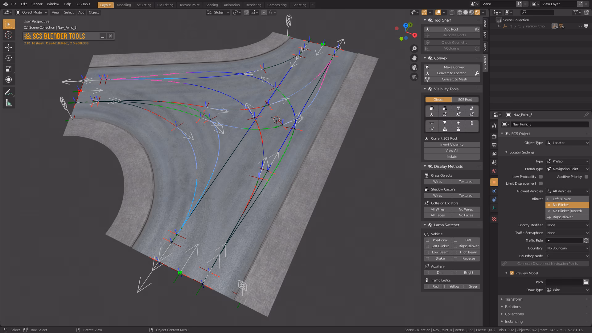 How to import SCS game object in Blender?