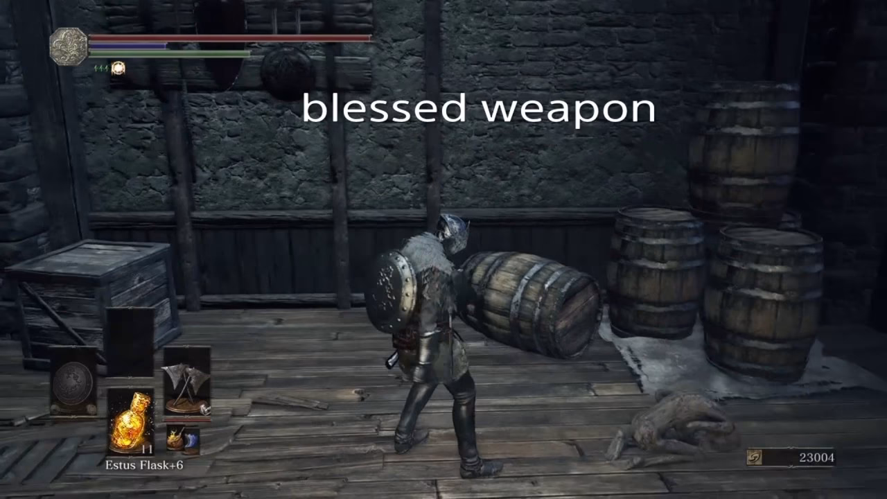 What is a blessed gun?