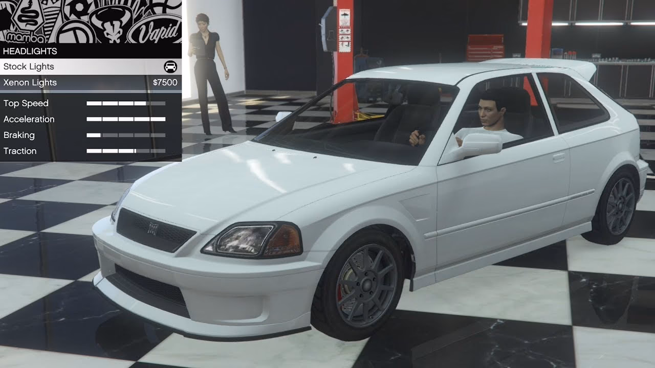 What type of car is Blista Kanjo GTA 5?