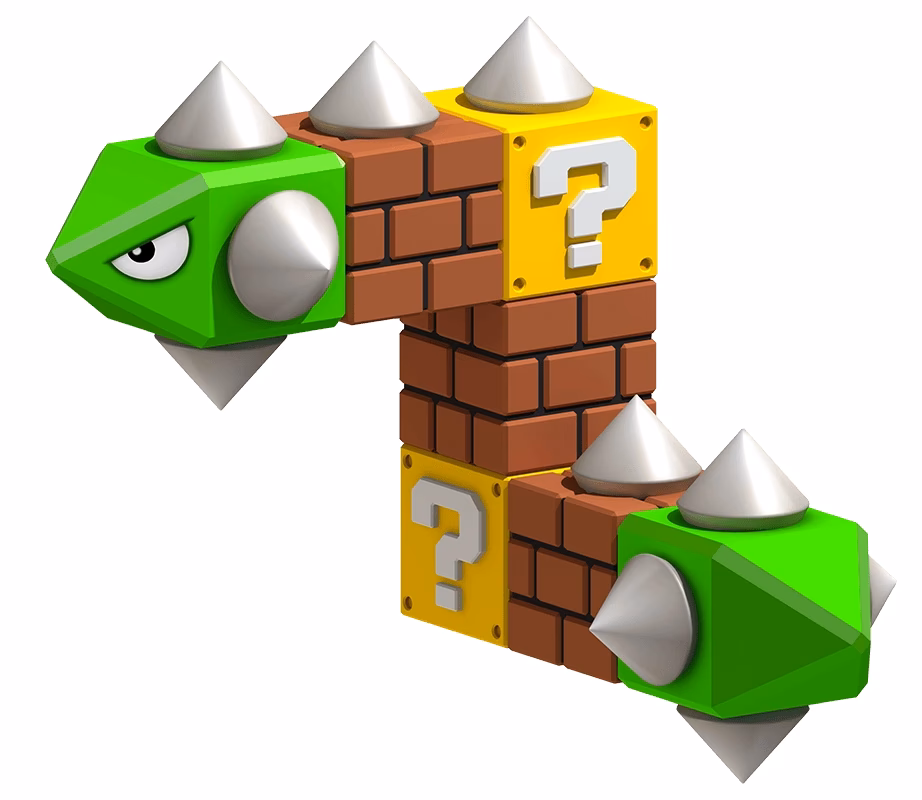 What is a mystery block in Super Mario Bros?