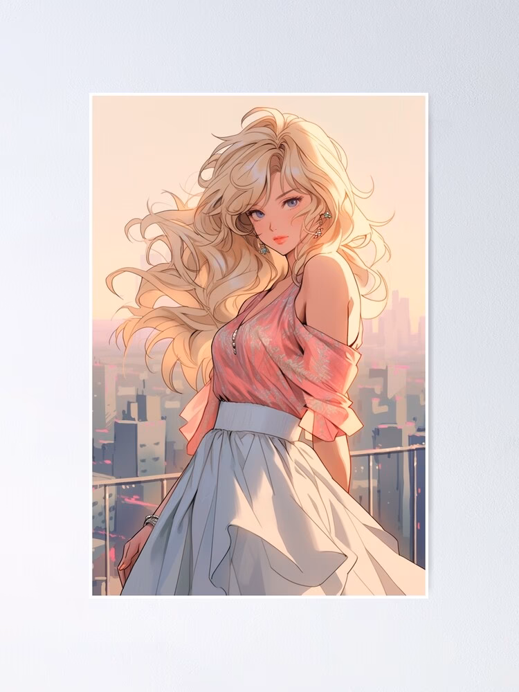 Why are blonde anime girls so popular?