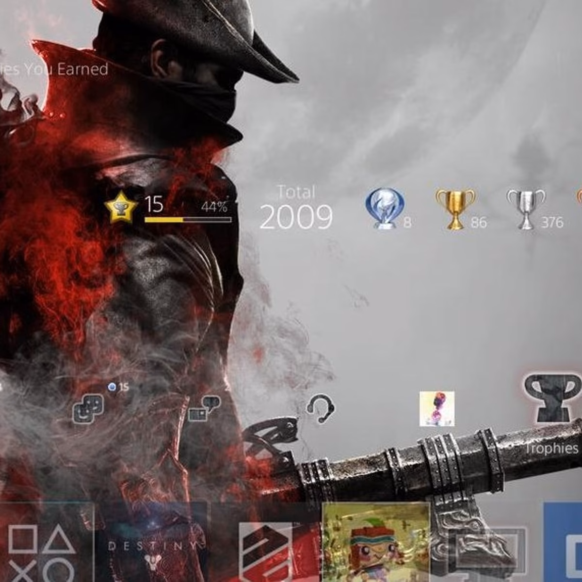 How many trophies does Bloodborne have?