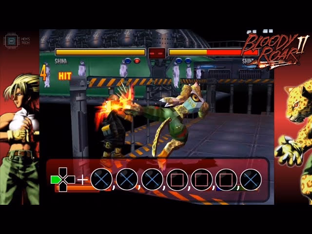 Does Bloody Roar 2 work in beast form?