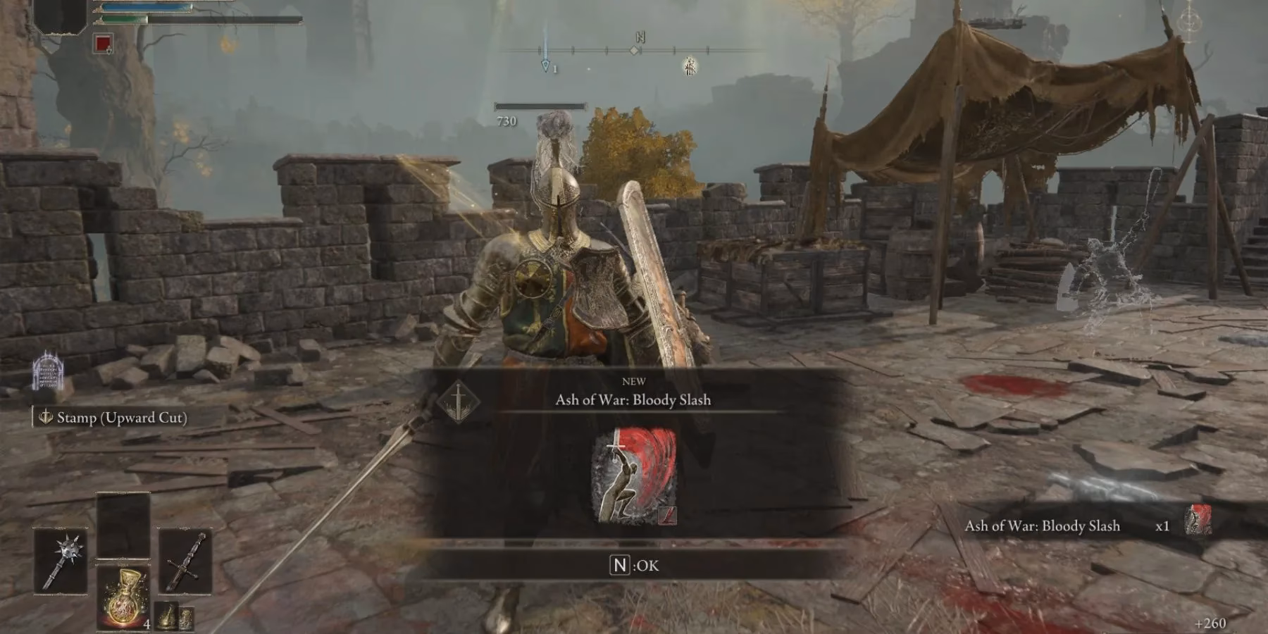 How do you use blood slash in Elden Ring?