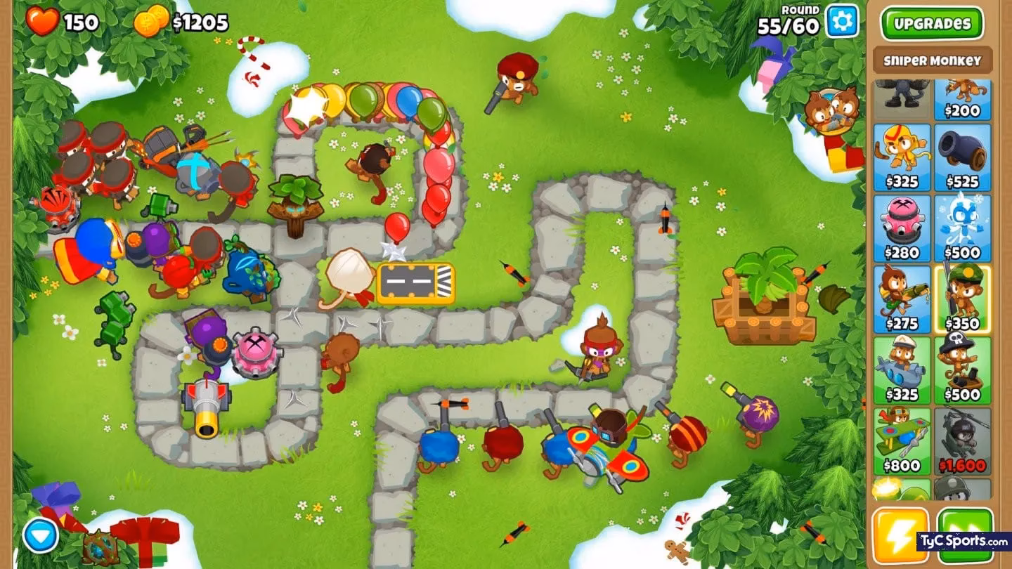 ¿Qué tipo de juego es Bloons wiiw?