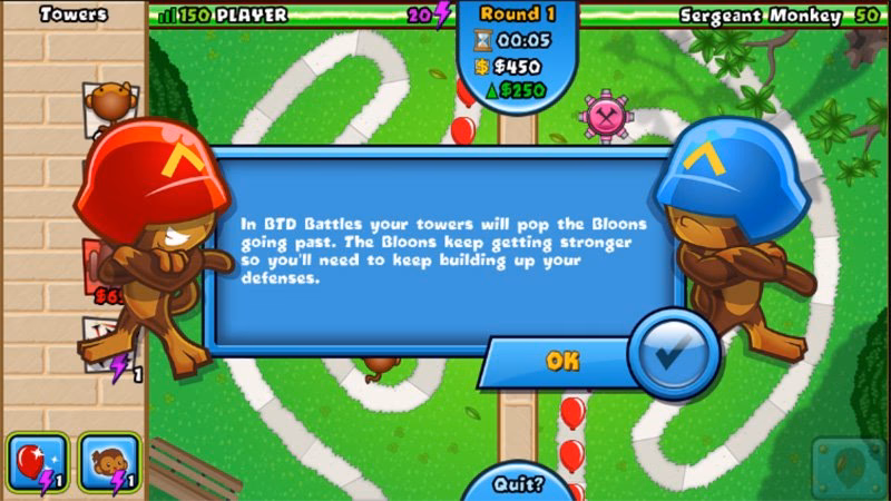 Can you change your strategy in Bloons Tower Defense?