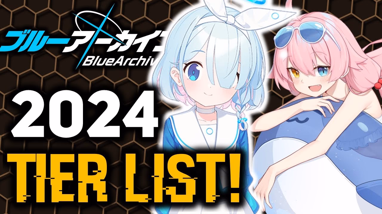 How are the Best Characters ranked in blue archive?