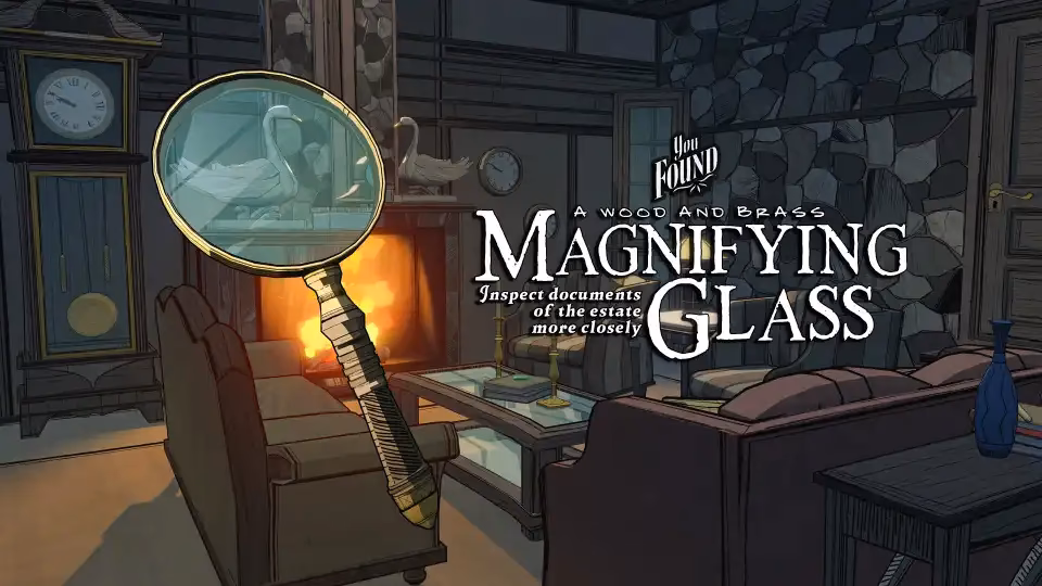 How do you get burning glass in Blue Prince?