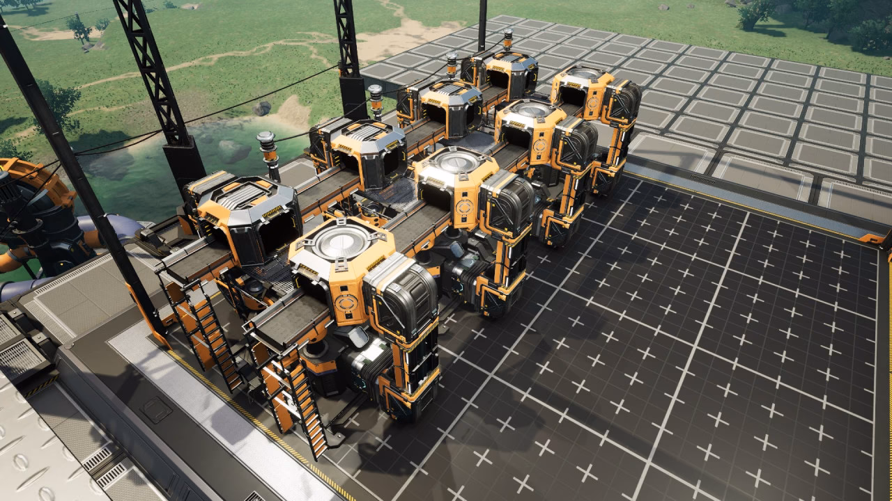 Can a building be placed within the blueprint designer?