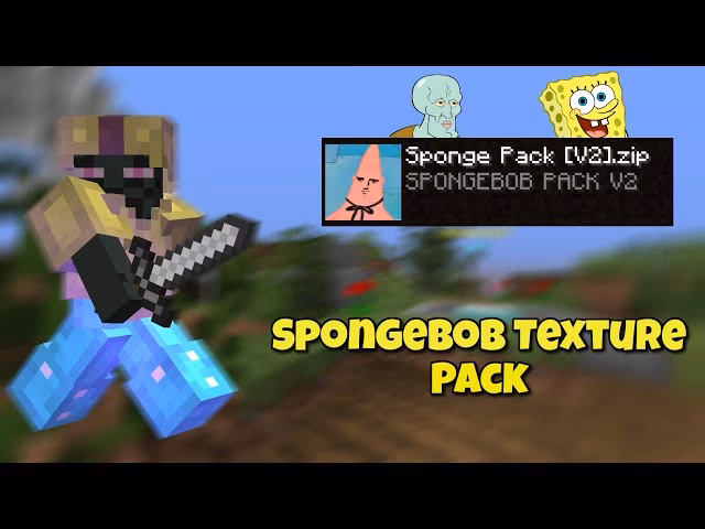 Where can I download SpongeBob texture packs?