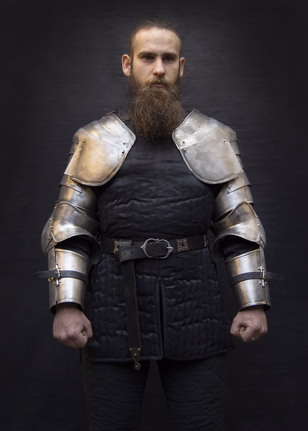 What type of armor does the military wear?