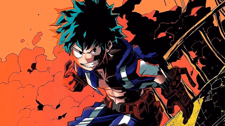 How to make a background for Boku no Hero Academia?
