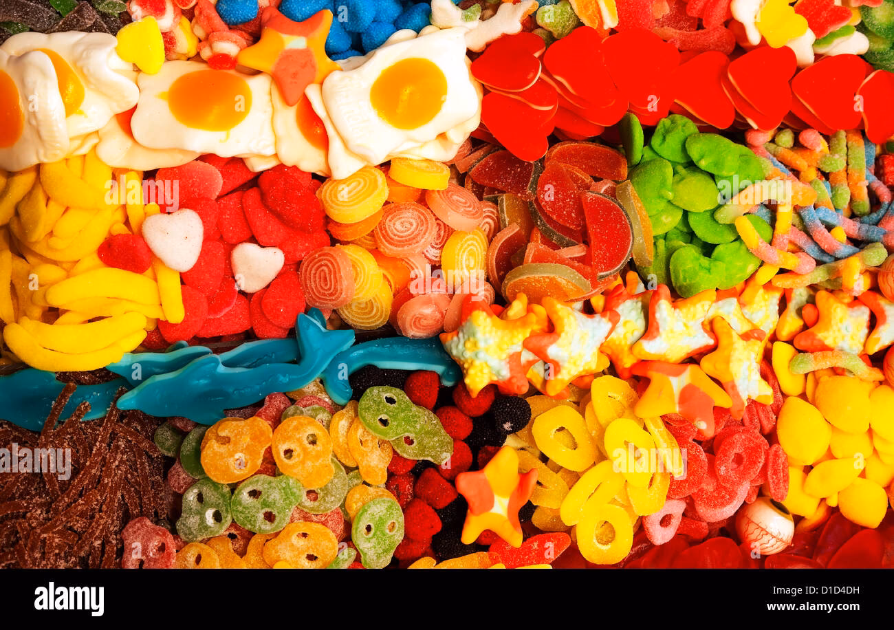 Quels sont les différents types de bonbons ?