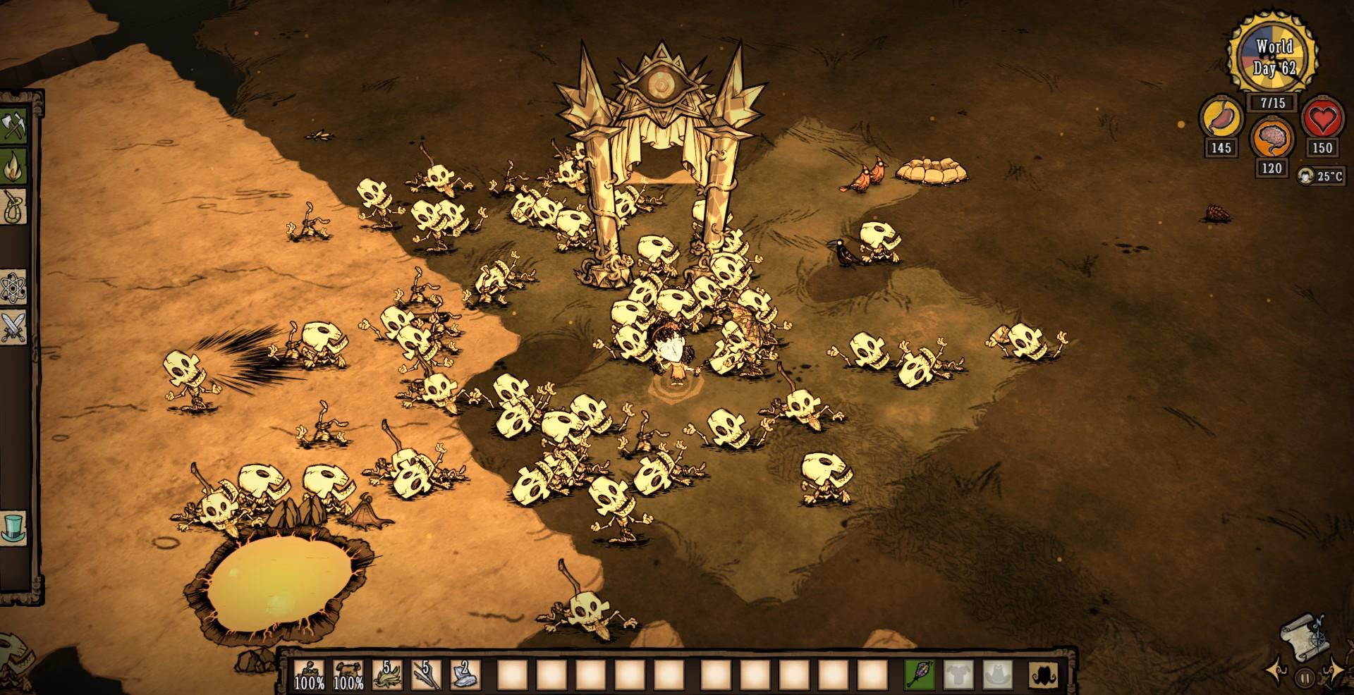 How do you get bone shards in Bramble husk?