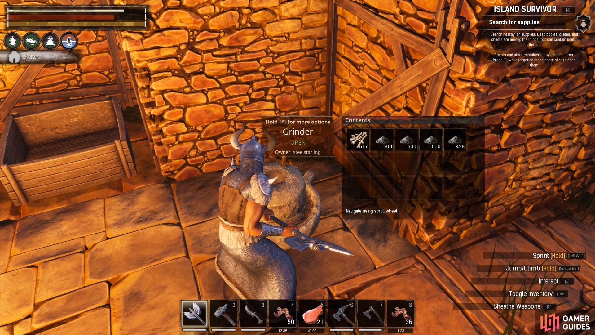 How do you get bones in Conan Exiles?
