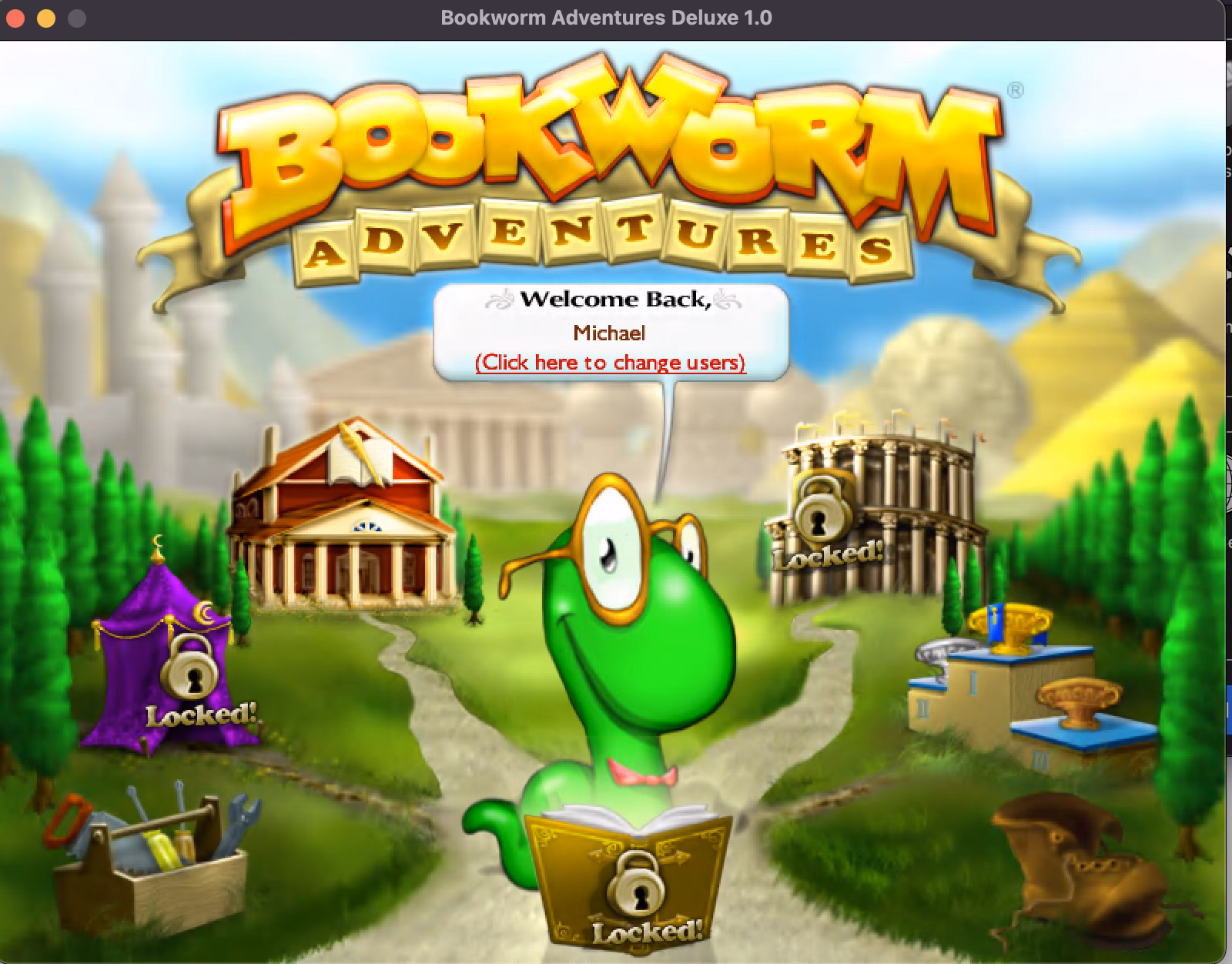 How big is Bookworm Adventures setup file?