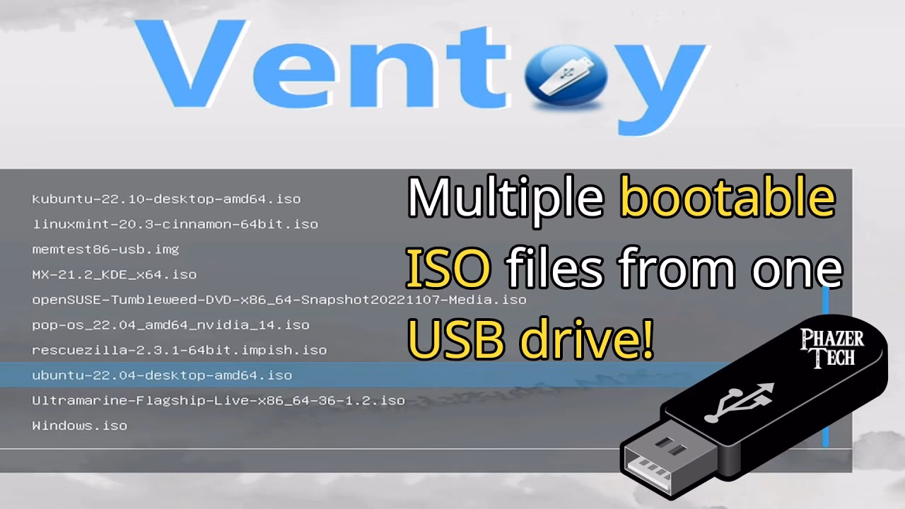 Can I create a bootable USB from an ISO image?