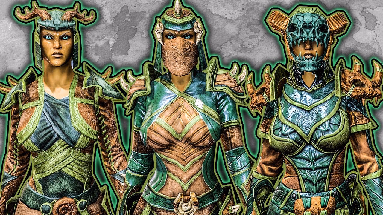 What is the Bosmer armor pack in Skyrim?