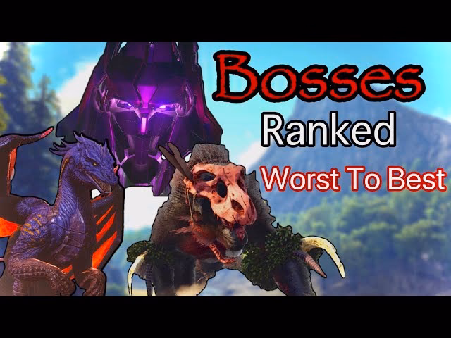 What is the difference between master AI and Ark bosses?