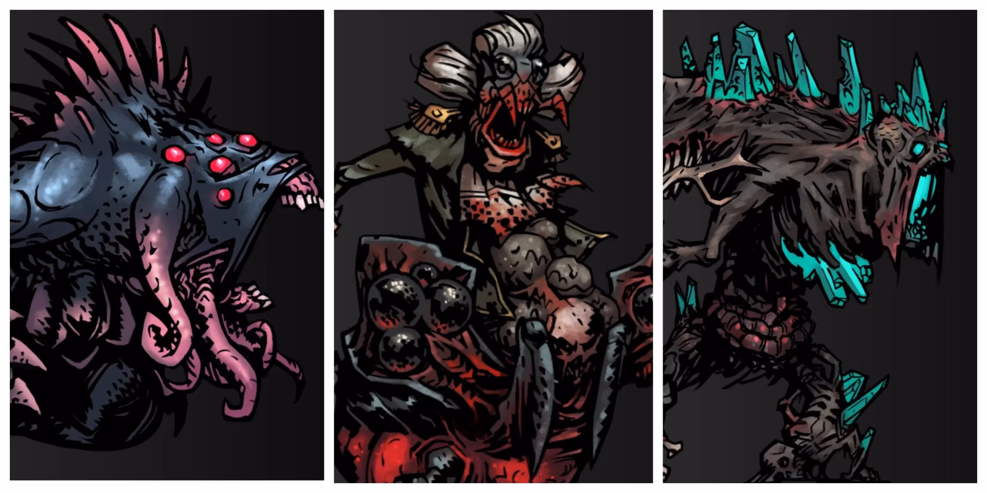 How many bosses are there in Darkest Dungeon?