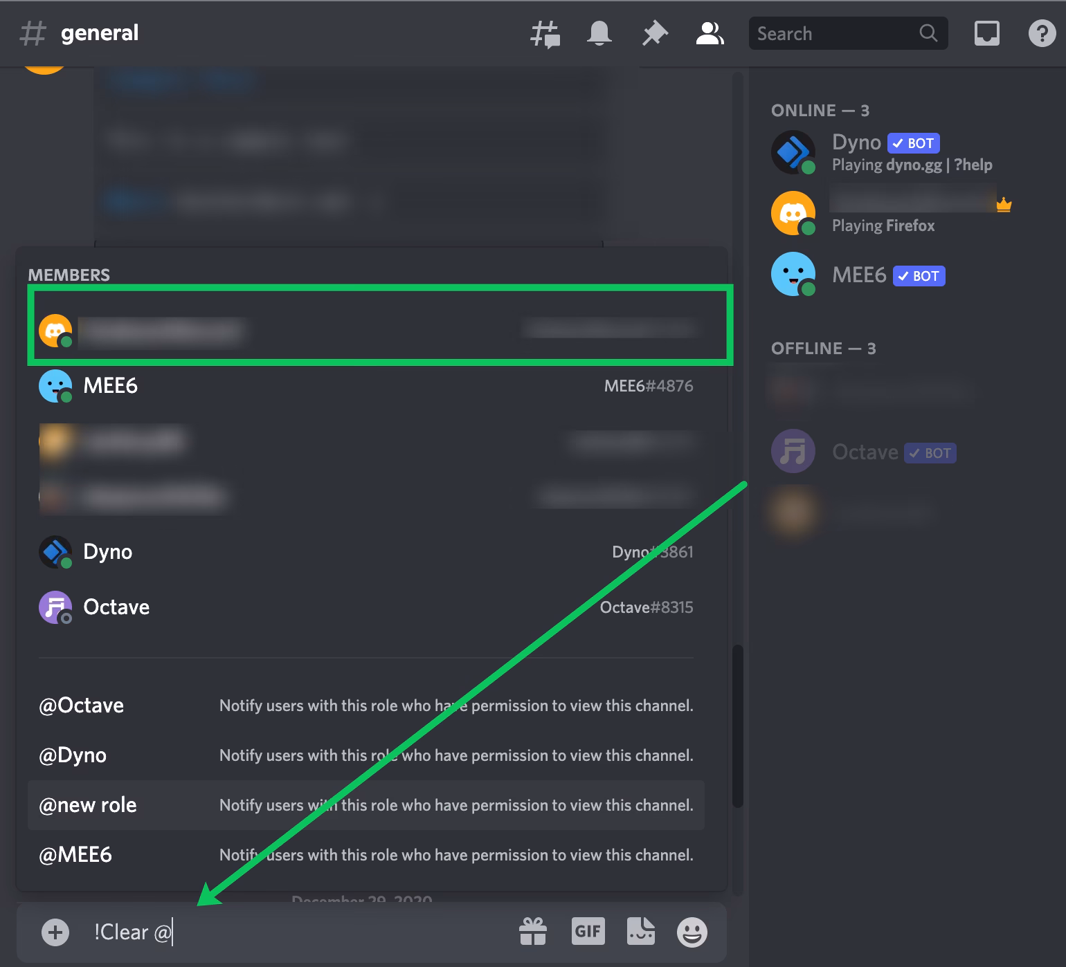How long can a discord bot delete a message?