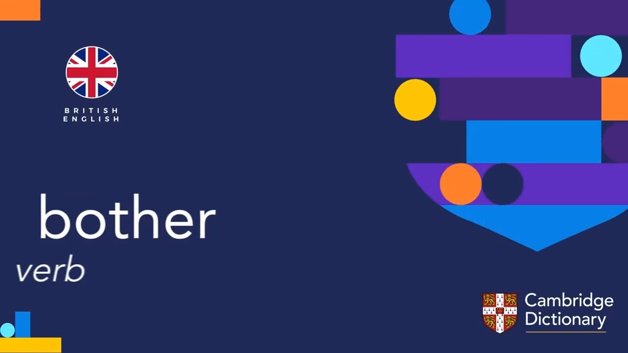 ¿Cómo se escribe la palabra Bother?