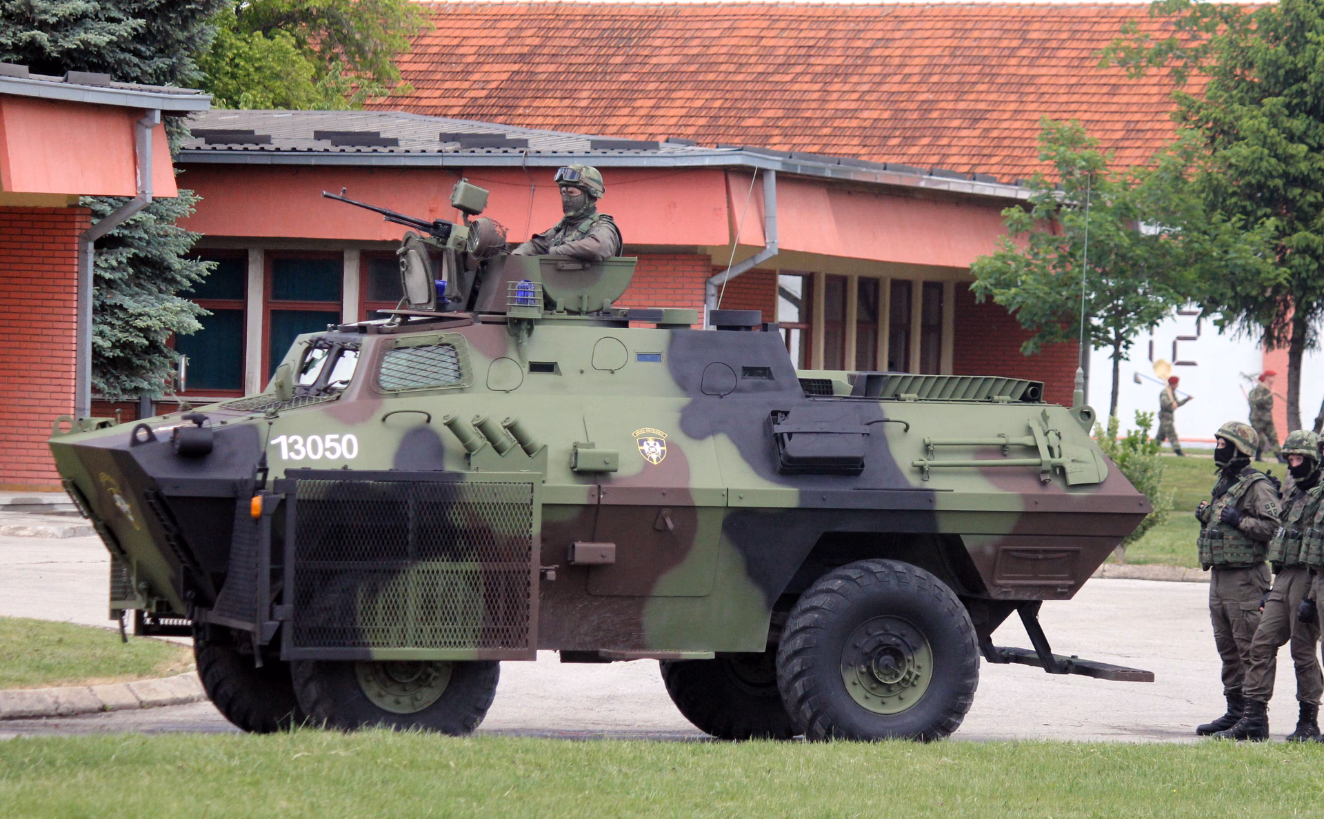 What is a bov-m15 armored combat vehicle?