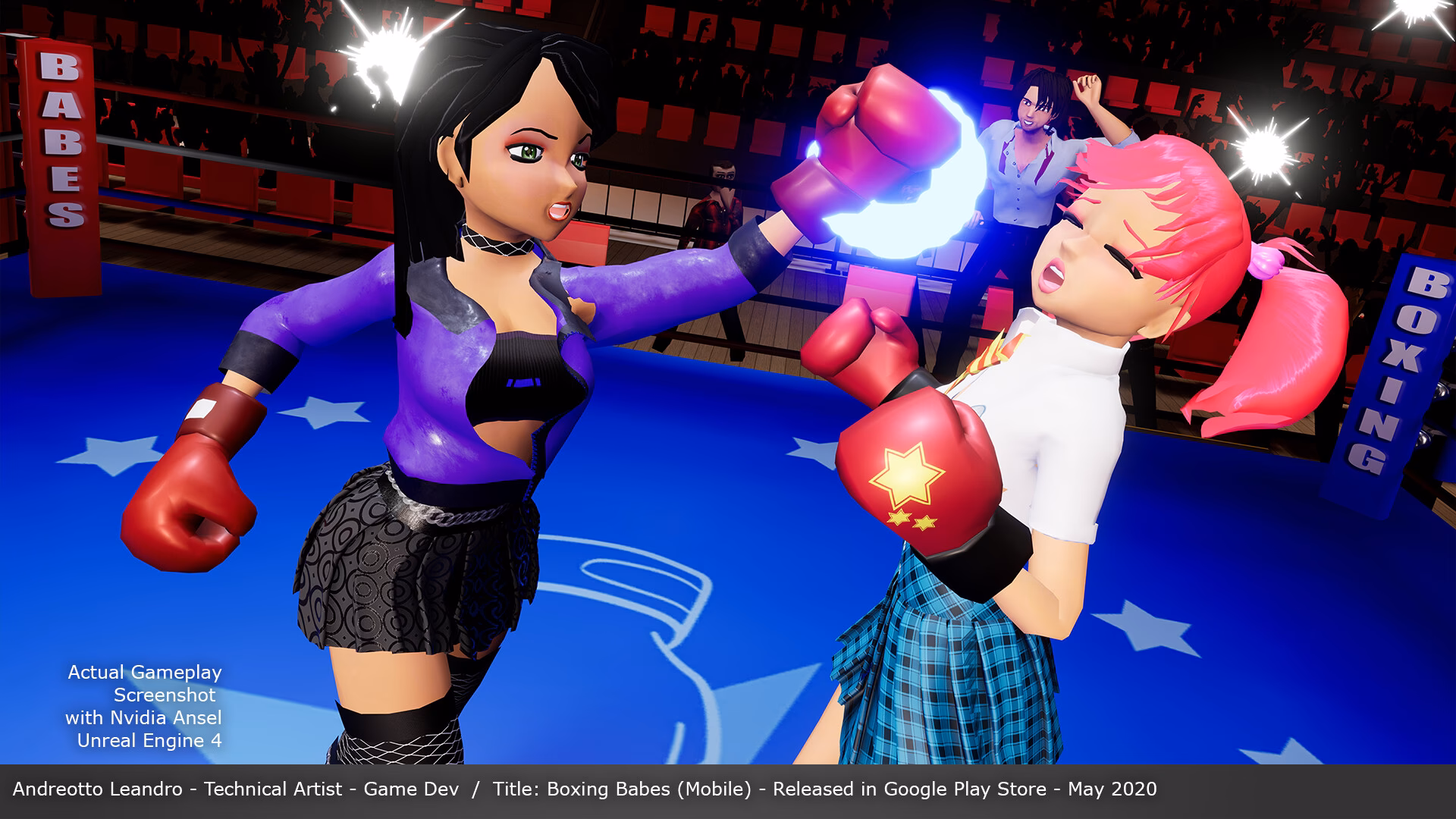 What is boxing Babes anime boxing star?