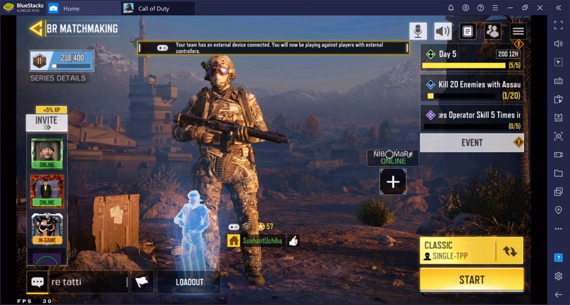 What are the best sensitivity settings for Battle Royale in Call of Duty Mobile?