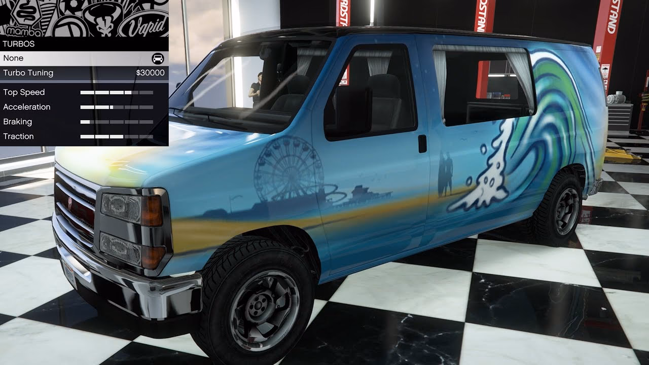 Is there a bravado Paradise in Grand Theft Auto online?