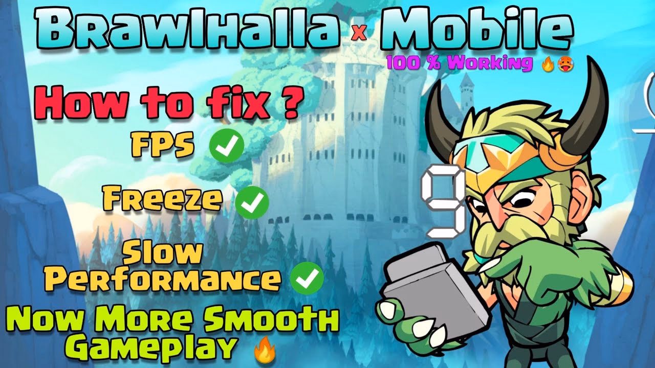 How do I fix lag issues in Brawlhalla?
