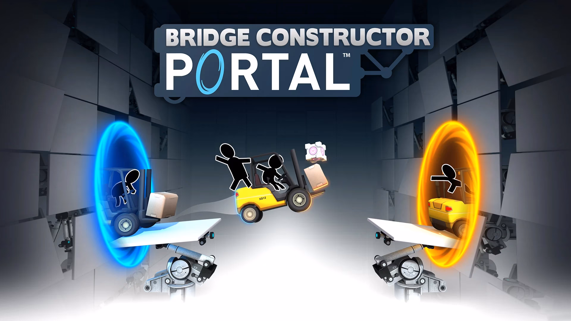 ¿Qué debe hacer el jugador en Bridge Constructor: Portal?