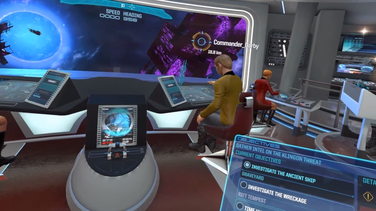 Is Star Trek: Bridge Crew a VR game?