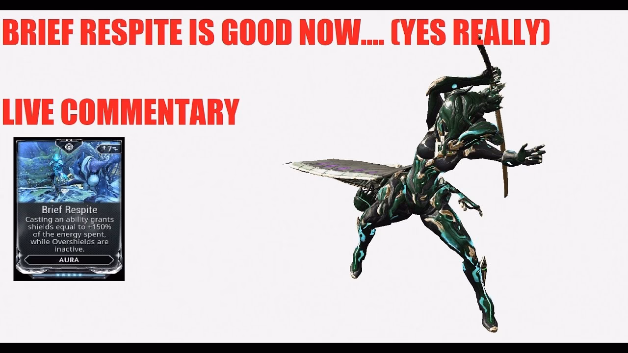 What is brief respite in Warframe?