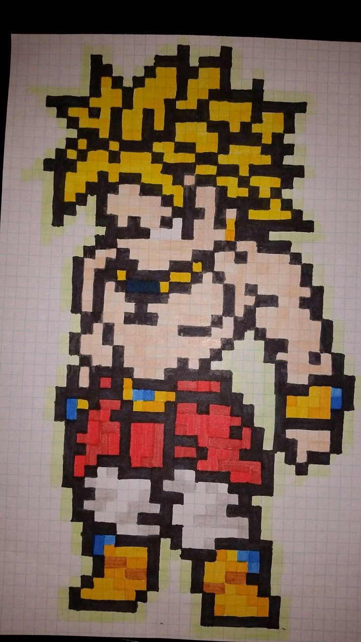 Can pixel animators use Broly designs in pixel animations?